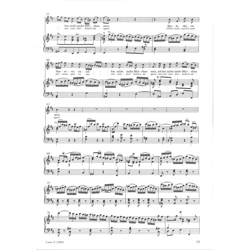 Oster Oratorium BWV 249