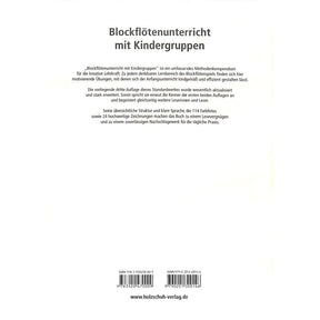 Blockflötenunterricht mit Kindergruppen | Lehrerhandbuch für