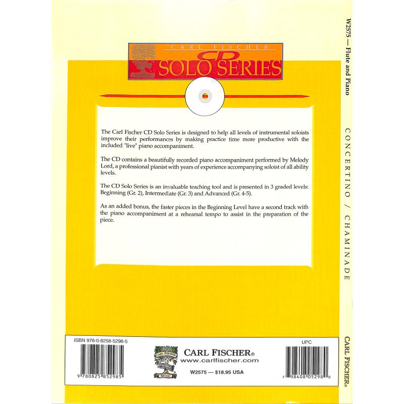 Concertino D-Dur op 107