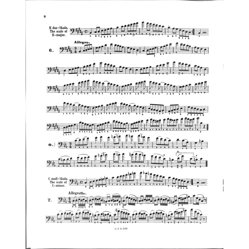 Kontrabass Schule 6-9