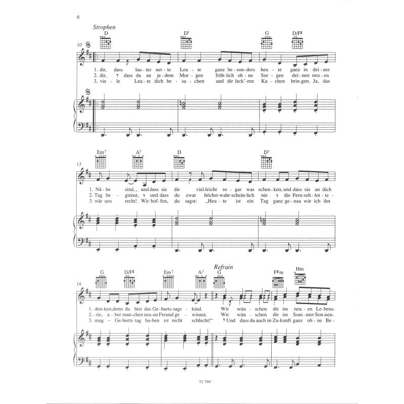 Ständchen - wir ham' erfahrn