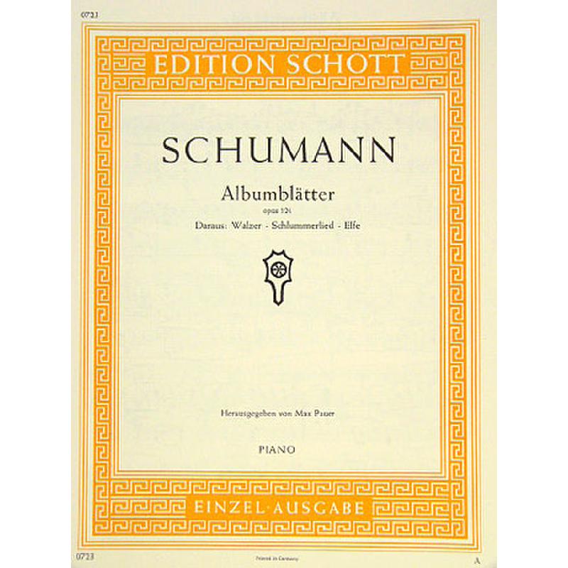 Albumblätter op 124