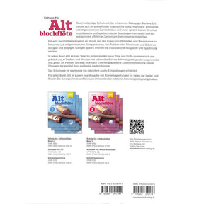Schule für Altblockflöte 2
