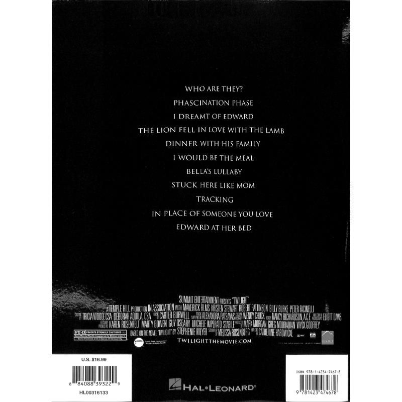 Twilight - the score