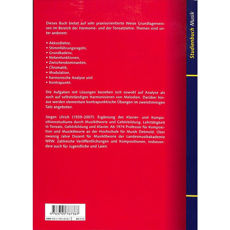 Harmonielehre für die Praxis