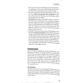 Pocket Info - E-Gitarre und E-Bass