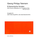 6 kanonische Sonaten
