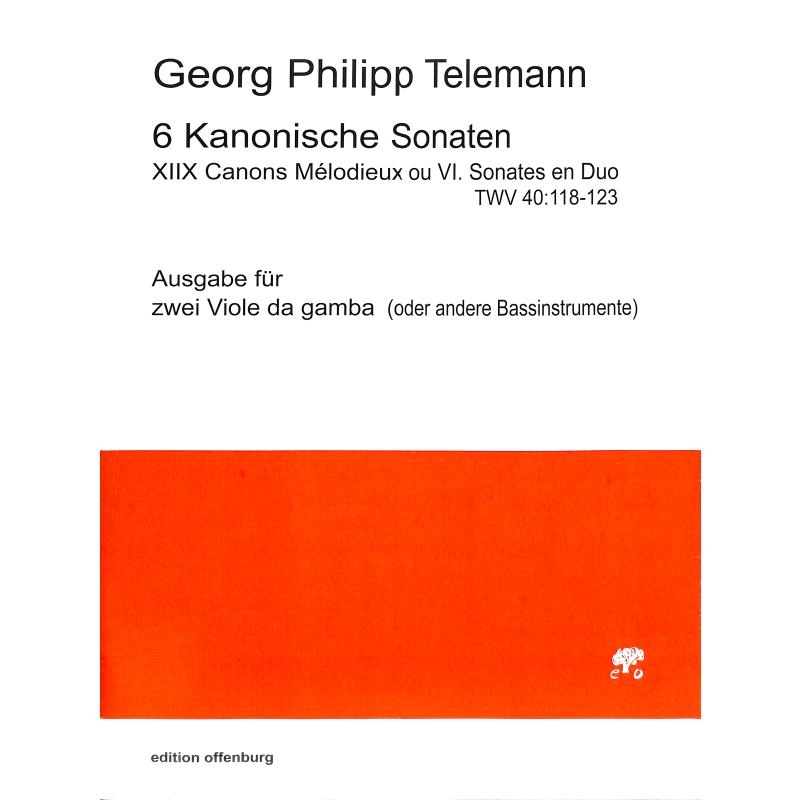6 kanonische Sonaten