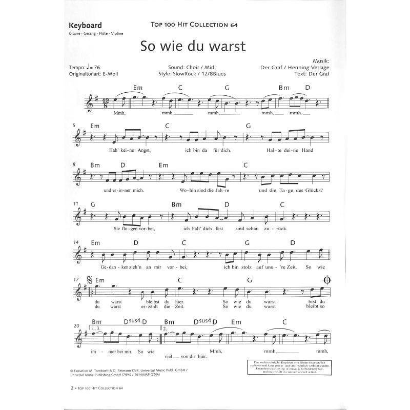 Top 100 Hit Collection 64