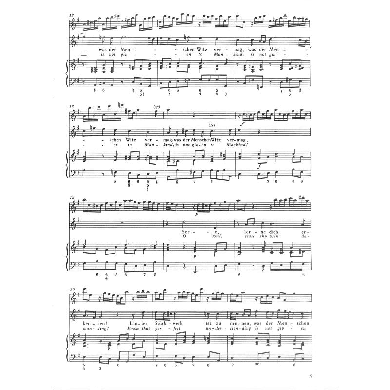 6 Arien (harmonischer Gottesdienst)