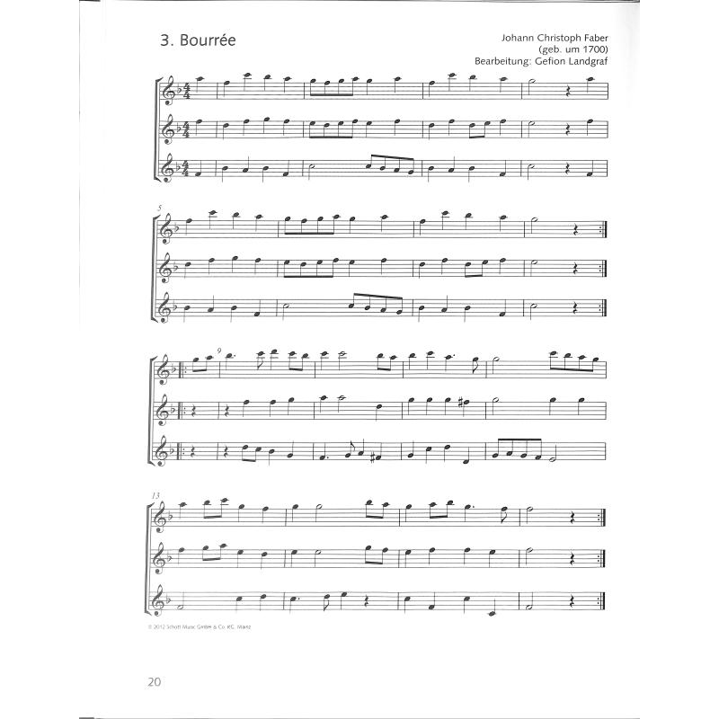 Die fröhliche Querflöte - Trioheft 2