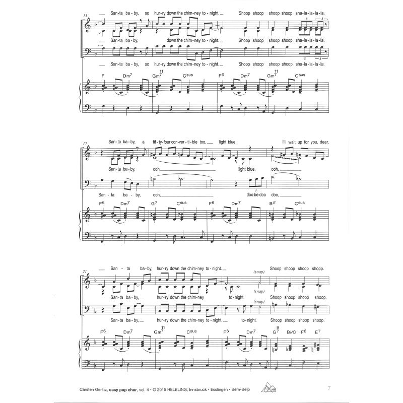 Easy Pop Chor 4 - X-MAS