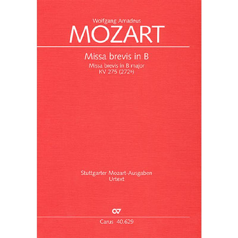 Missa brevis B-Dur KV 275 (272b)