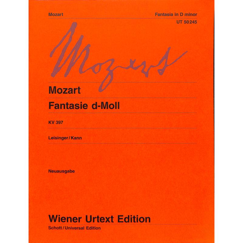 Fantasie d-moll KV 397 (385g)