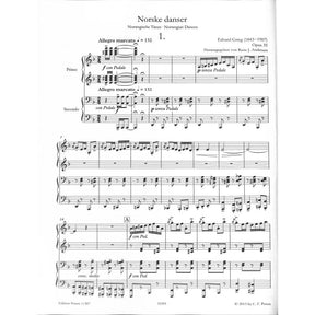 Norwegische Tänze op 35