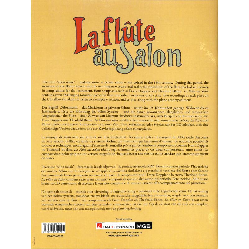 La flute au salon