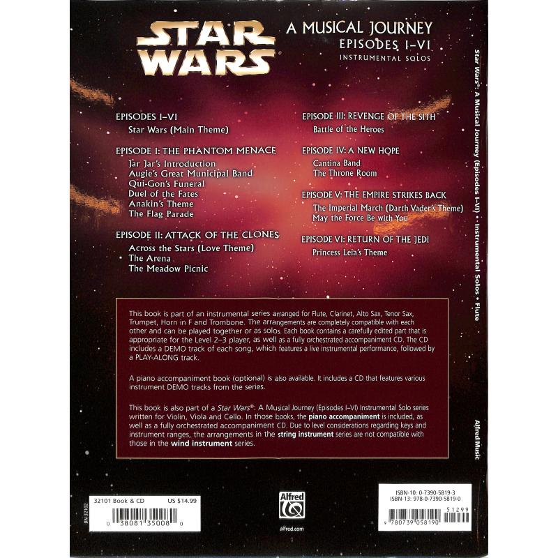 Star Wars - Episodes 1-6 - instrumental solos