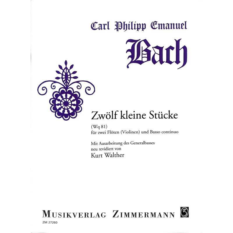 12 kleine Stücke