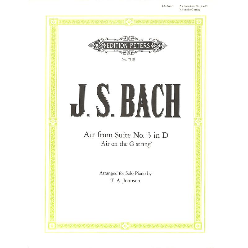 Air (Orchestersuite 3 D-Dur BWV 1068)