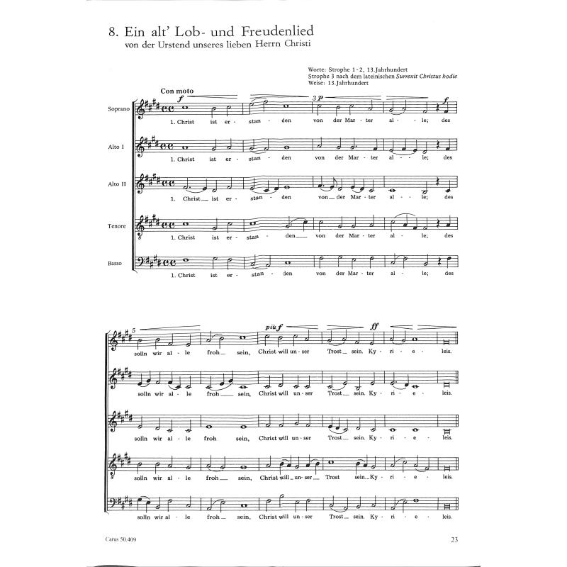 12 deutsche geistliche Gesänge