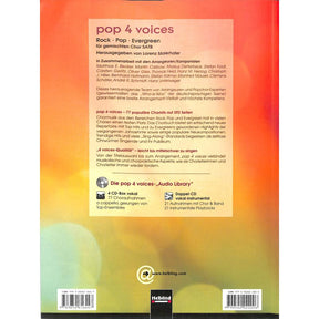 Pop 4 Voices - Rock Pop Evergreens