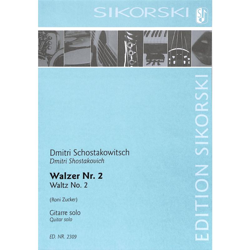 Second Waltz (Walzer 2) aus Suite 2 für Jazz Orchester