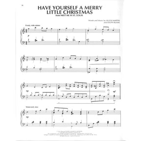 Christmas at the piano