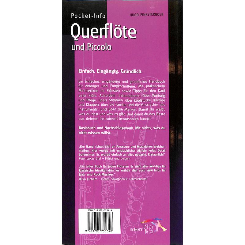 Pocket Info - Querflöte und Piccolo