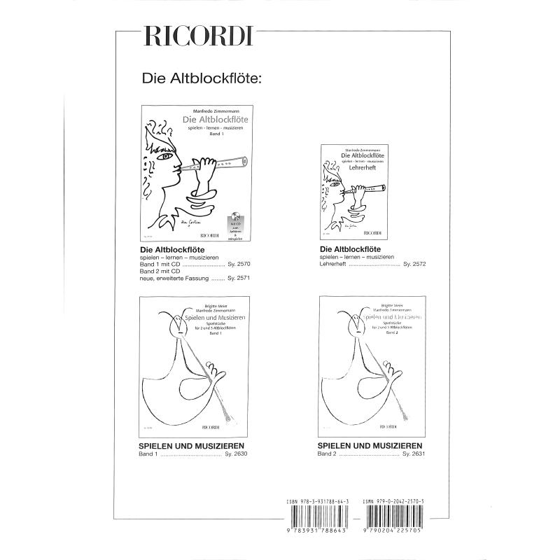 Die Altblockflöte 1