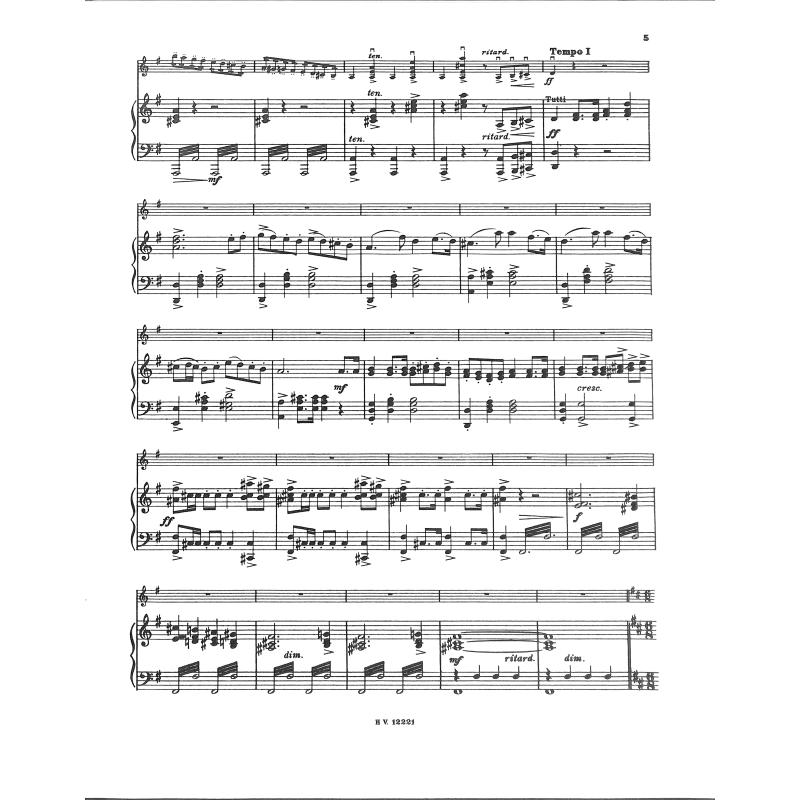 Konzert G-Dur op 13/1