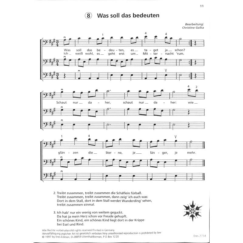 Winter + Weihnachtslieder