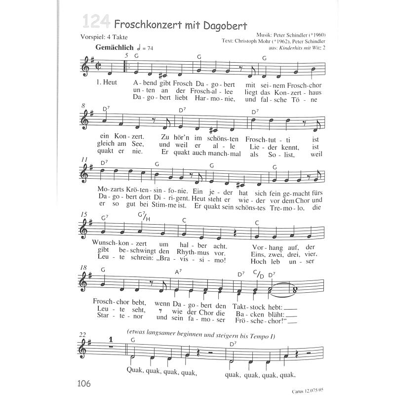 Freiburger Kinderchorbuch