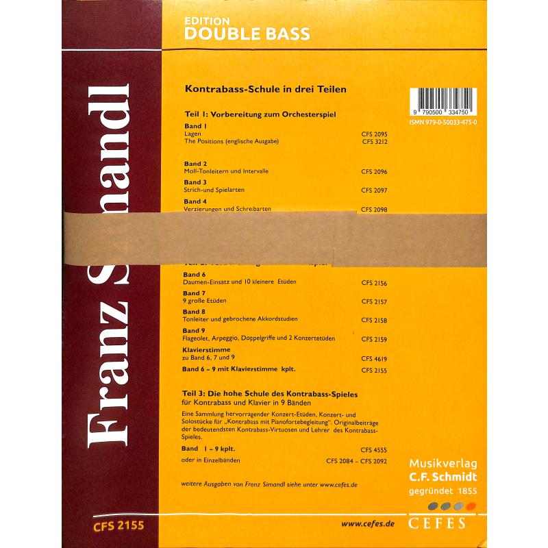 Kontrabass Schule 6-9