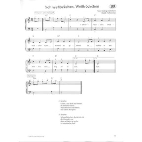 Leuchtende Weihnachtstasten