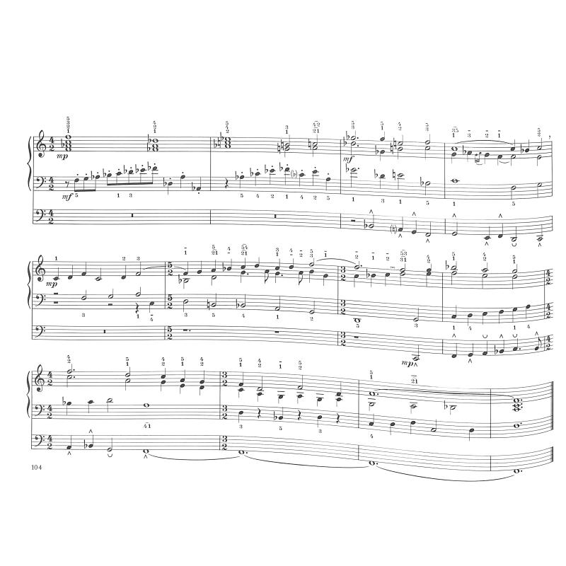 Orgelschule 3 - Literatur Auswahl