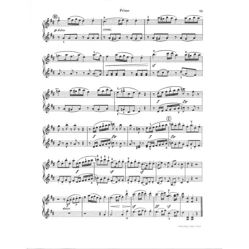 Sonate facile D-Dur op 6