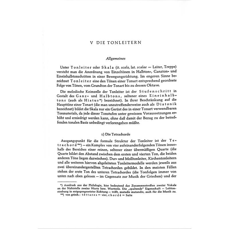 Allgemeine Musiklehre