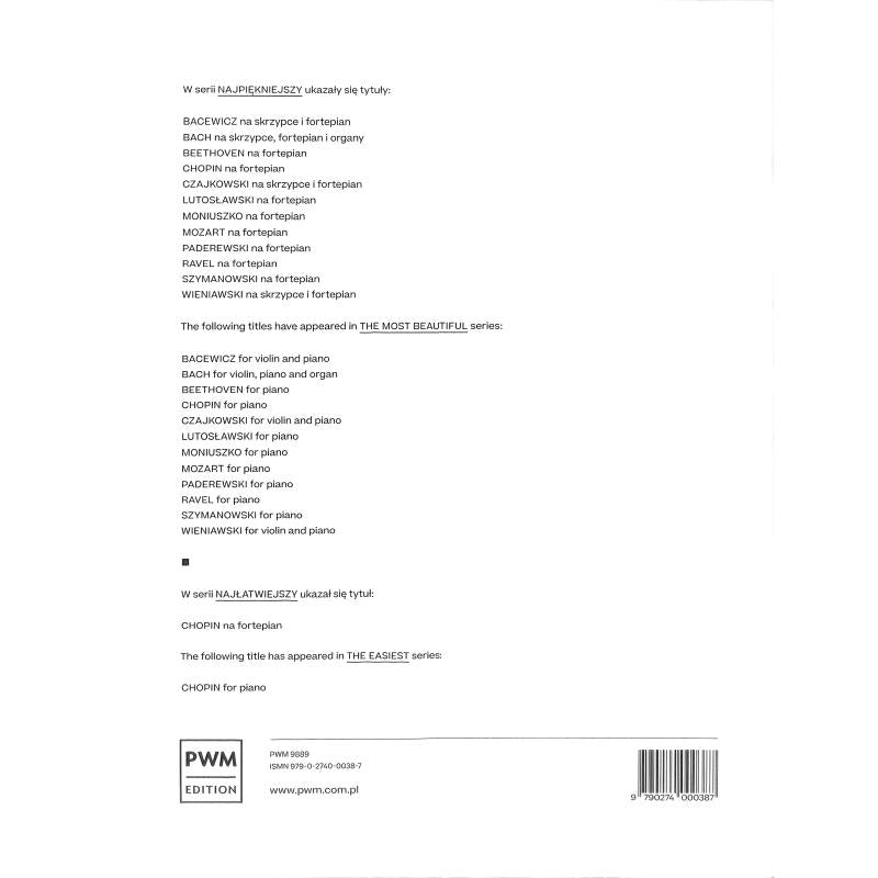 Most beautiful Chopin