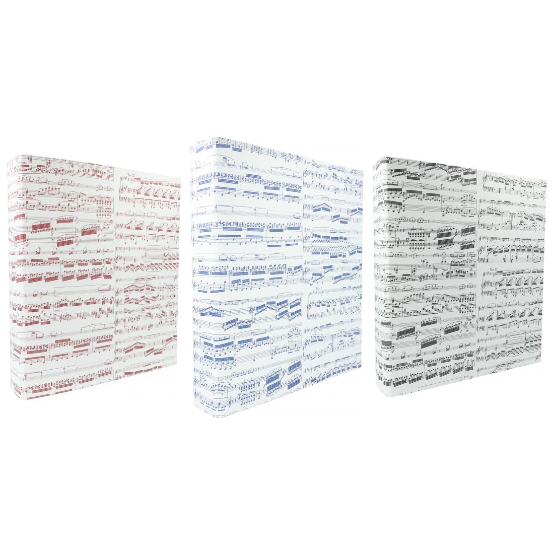 Ringordner Notenlinie schwarz