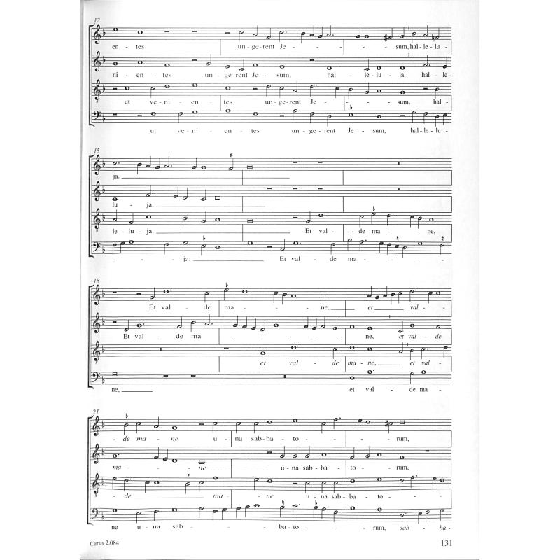 Chorbuch Ostern