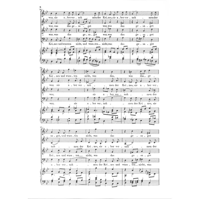 Kantate 22 Jesus nahm zu sich die Zwölfe BWV 22