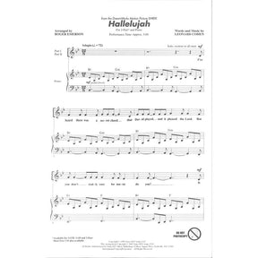 Hallelujah (aus Shrek)