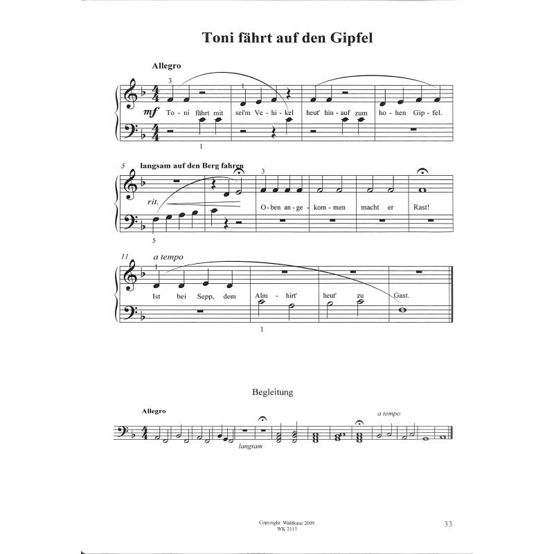 Klavierführerschein | Lustige Klavierstücke für Kinder