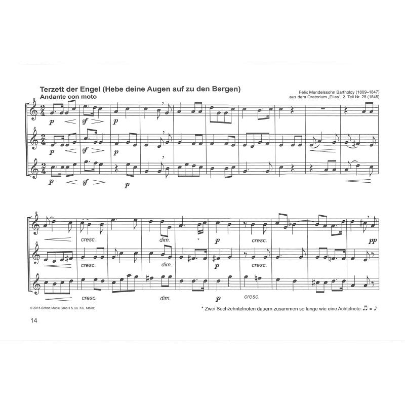 Zu dritt im Flötenzirkus