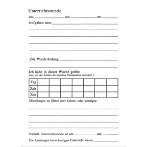 Begleitheft zum Musikunterricht