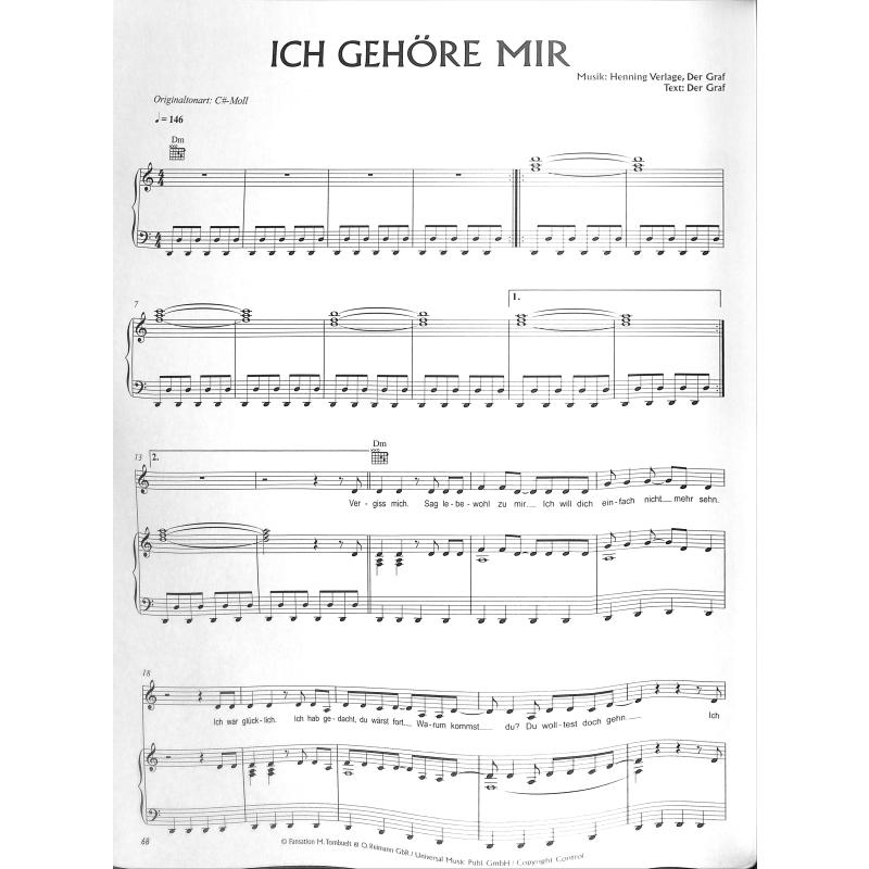 Grosse Freiheit - das Liederbuch
