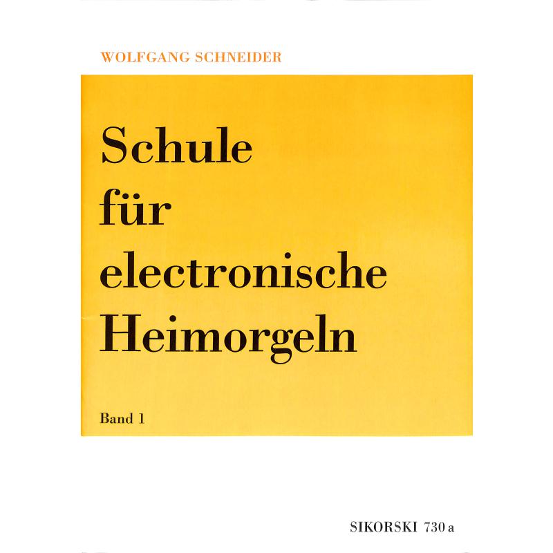 Schule für elektronische Heimorgel 1