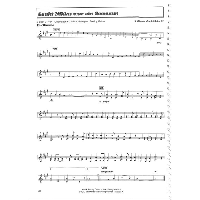 Sternstunden der Weihnacht für B + Es Instrumente