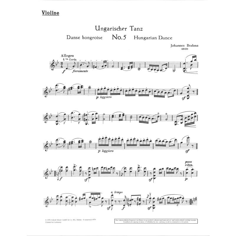Ungarischer Tanz 5