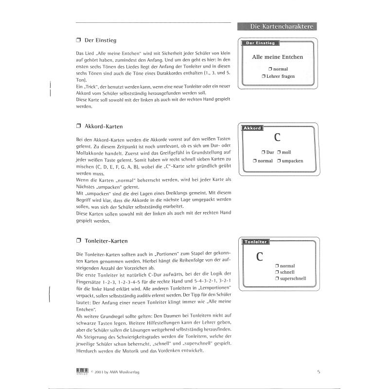 Key cards - 50 Spielkarten